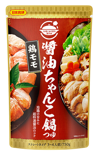鶏モモ醤油ちゃんこ鍋つゆ750g